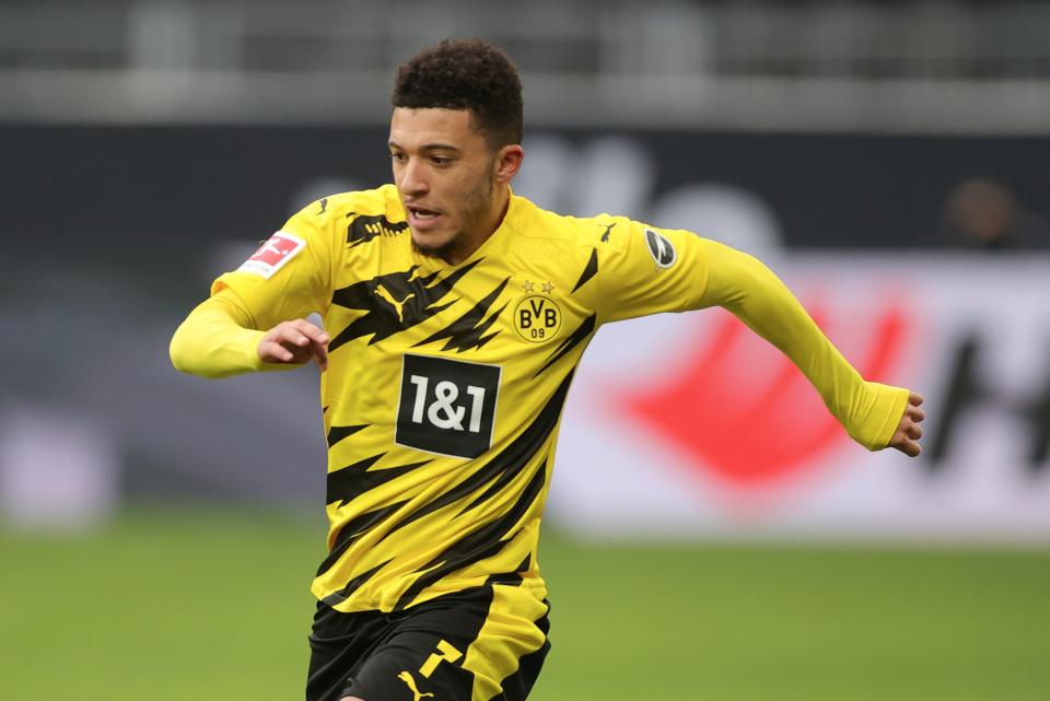 <p>Jadon Sancho will not face former club Manchester City</p> (Getty Images)