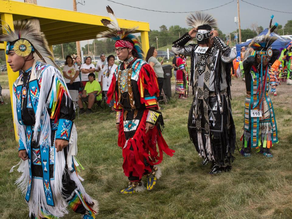 native american dancers