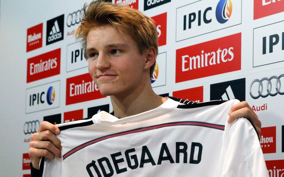 Odegaard signing for Madrid - Reuters