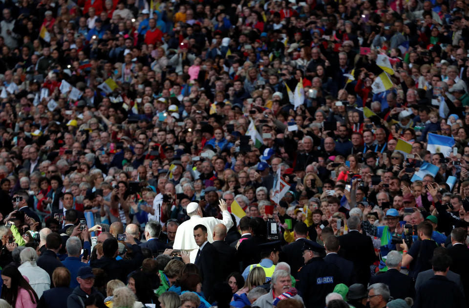 Pope Francis makes historic visit to Ireland