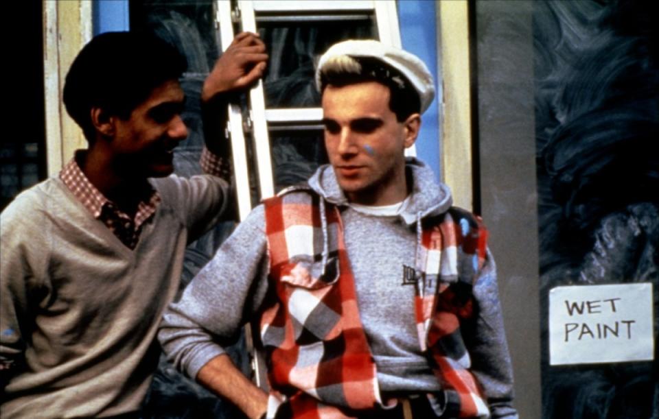 <p>Already an esteemed stage actor with a number of TV credits to his name, it was this bold 1985 drama from director Stephen Frears which announced Day-Lewis as a major film talent. The then-28 year old actor won widespread acclaim for his performance as a reformed far-right punk in a romance with a male Pakistani, Omar (Gordon Warnecke). (Picture credit: MGM) </p>