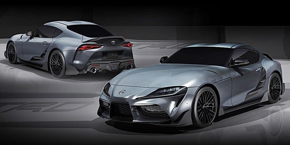 視覺與性能加料，TOYOTA 推出Supra TRD Concept