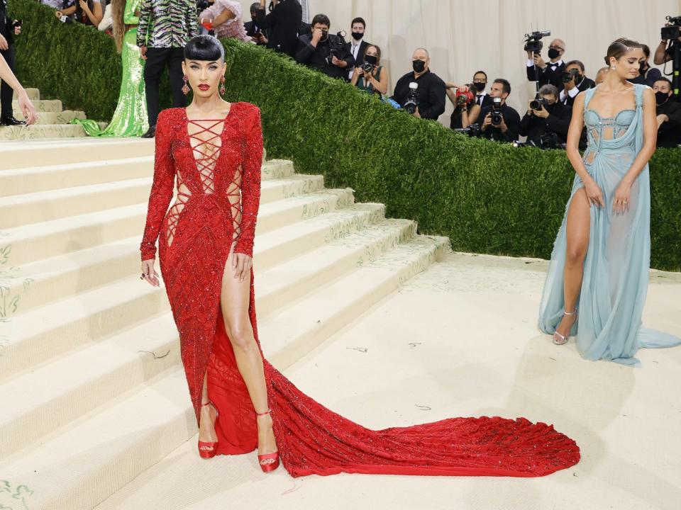 Megan Fox at the 2021 Met Gala.