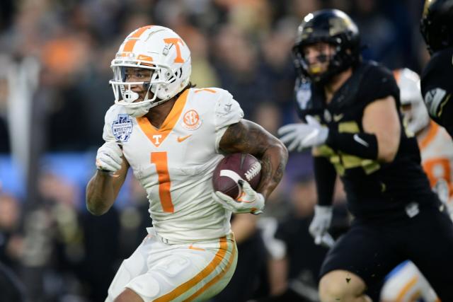 Chicago Bears pick Tennessee's Velus Jones Jr. in 2022 NFL Draft