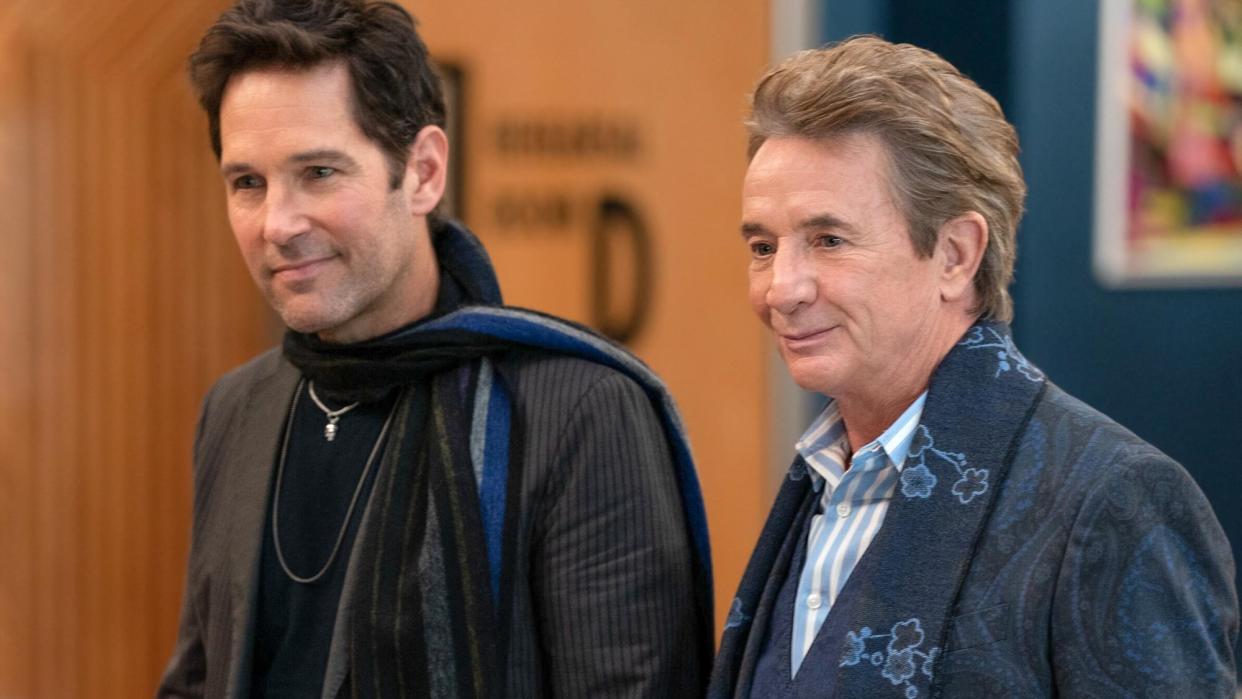  Paul Rudd and Martin Short in Only Murders in the Building season 3 