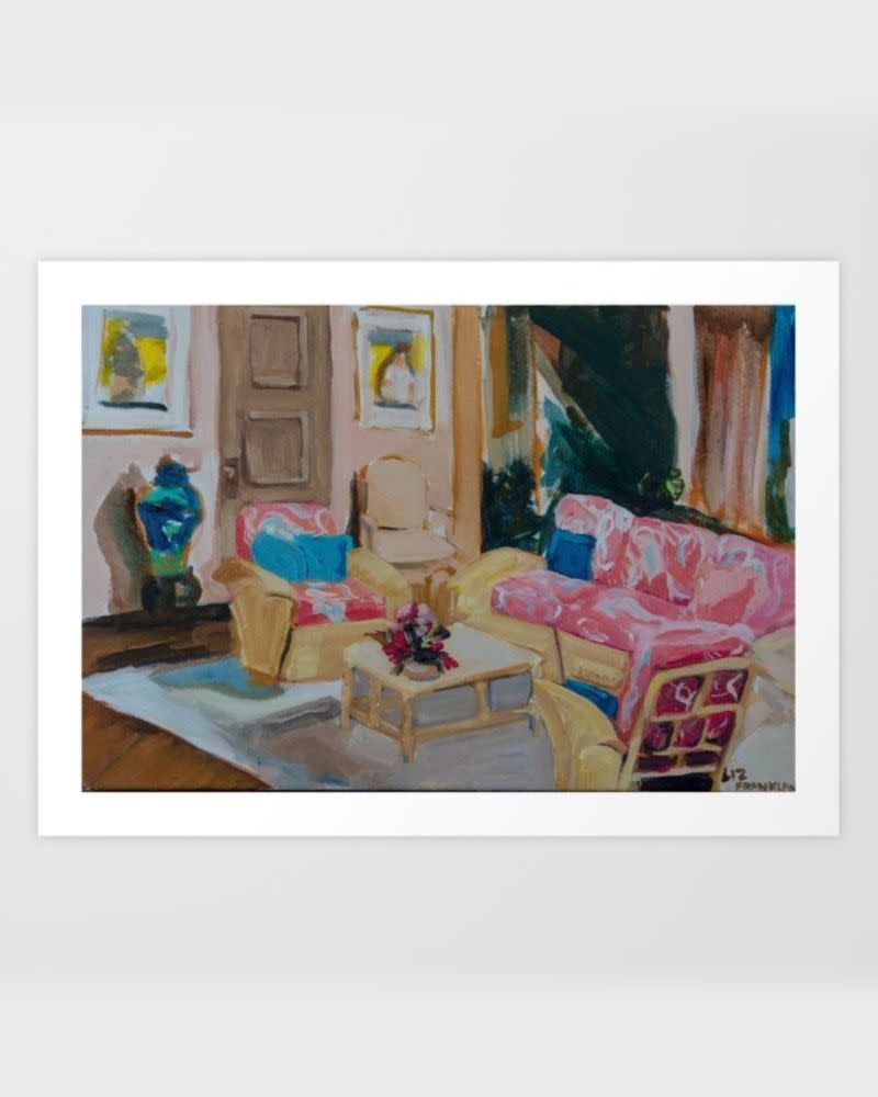 'The Golden Girls' Living Room Art Print