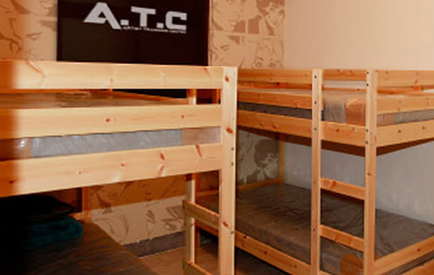 These spartan bunks will be home for Nat Ho for the next nine years (Photo courtest of Veloce Group)