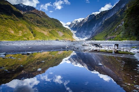 Franz Josef glacier - Credit: GETTY