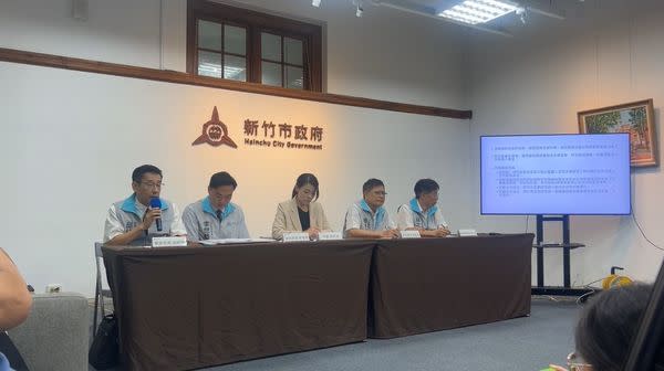 新竹市警察局長邱紹洲表示，針對音檔外流要查明外洩管道。（圖：新竹市政府臉書）