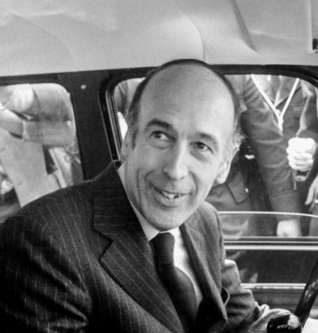 Valery Giscard d’Estaing.