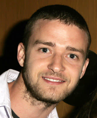 Justin Timberlake at the Los Angeles special screening of ThinkFilm's Going Upriver: The Long War of John Kerry