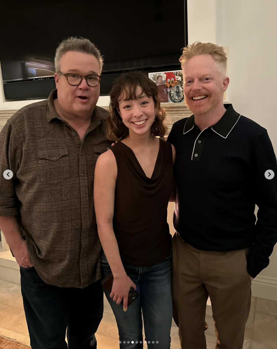 Eric Stonestreet, Aubrey Anderson-Emmons, and Jesse Tyler Ferguson