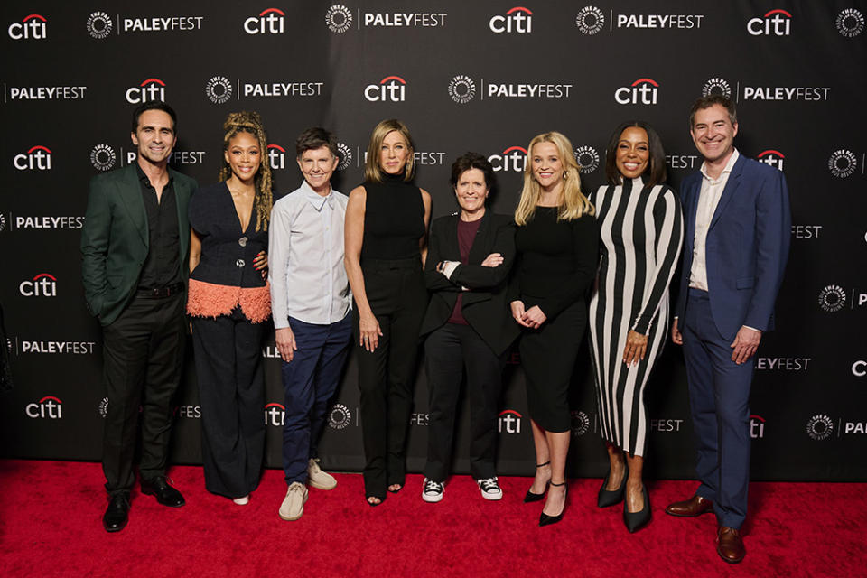 Jennifer Aniston, Reese Witherspoon and The Morning Show Cast at PaleyFest LA Opening Night