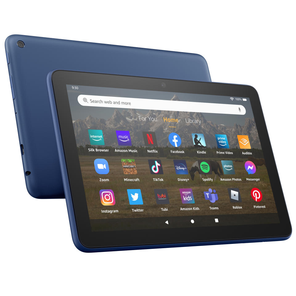 Render of the Amazon Fire HD 8 (2022)