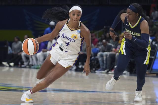 Sparks squander late lead against Lynx, lose Layshia Clarendon for