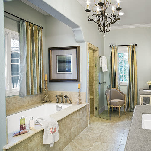 Neutral Master Bathroom