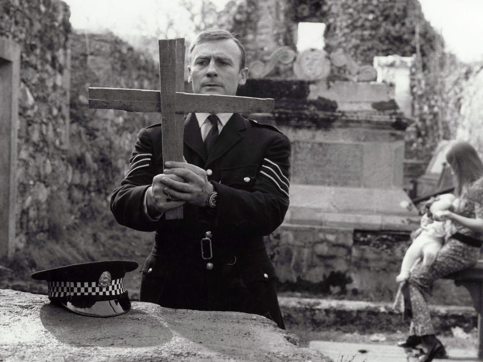 Edward Woodward in ‘The Wicker Man’Rex