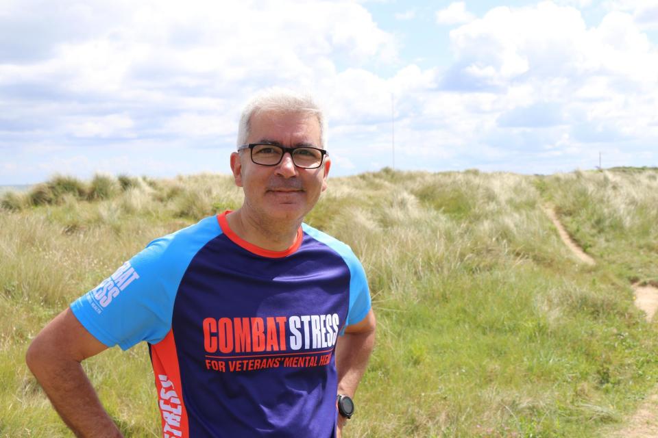 Salman Shamim is taking on two marathons this October to raise money for Combat Stress, a UK veterans' mental health charity. (Photo: Salman Shamim)