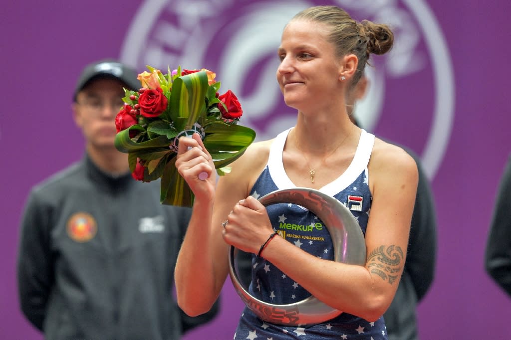 Karolina Pliskova will be playing in her third straight WTA Finals Singapore in 2018. (Photo: AFP/STR)