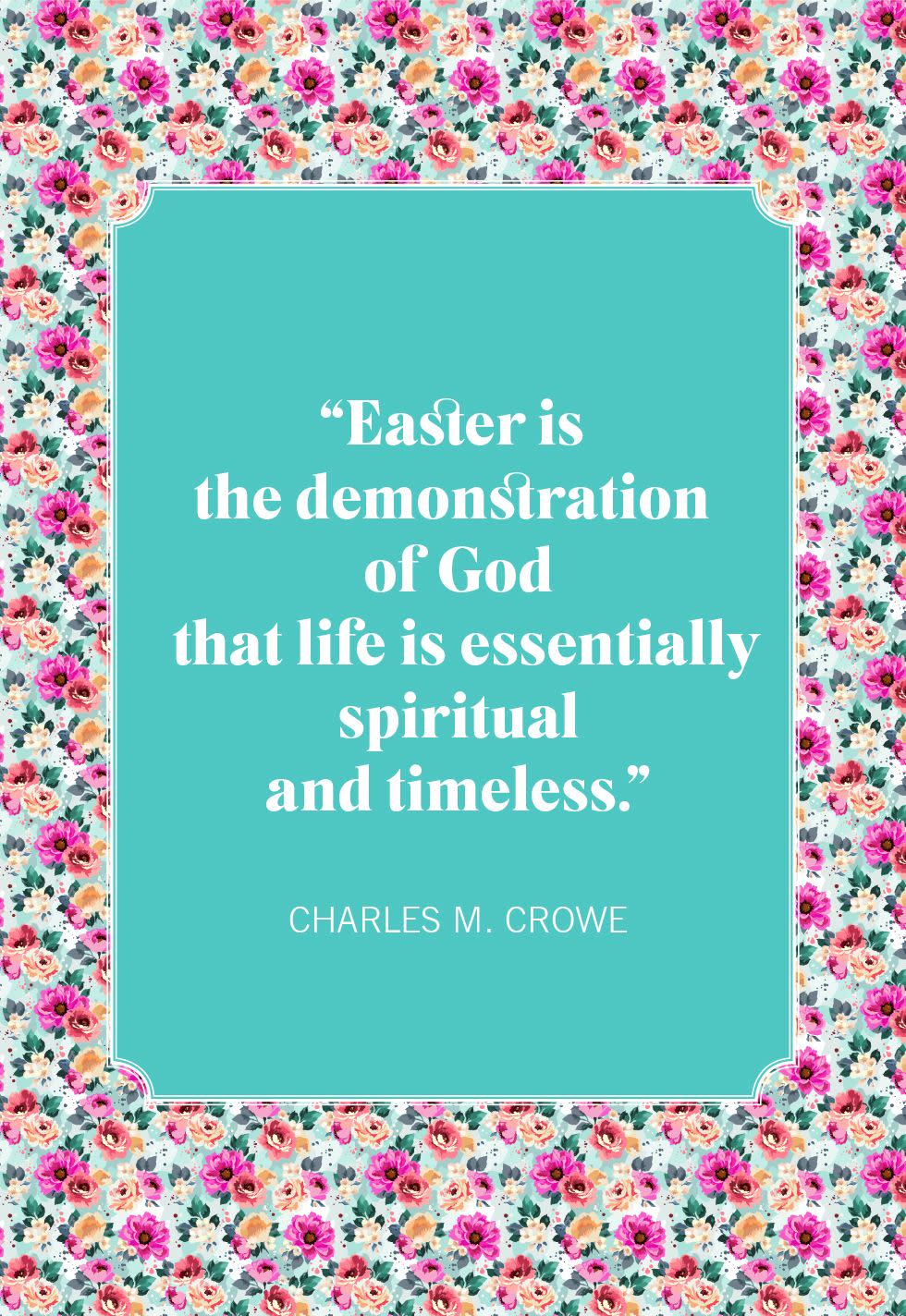 easter quotes charles m crowe