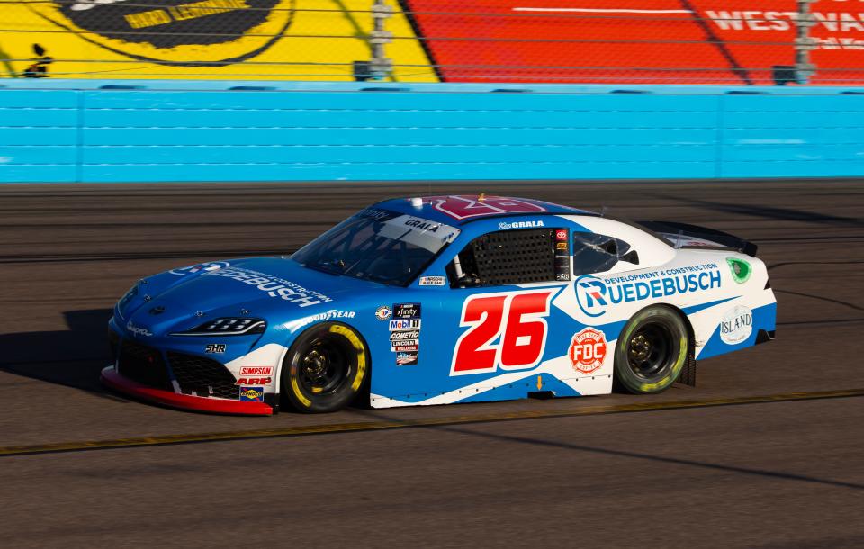 NASCAR Xfinity Series driver Kaz Grala during the Championship Race at Phoenix Raceway.