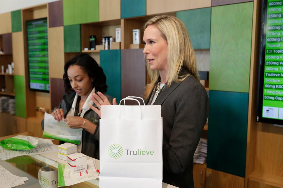 Trulieve CEO Kim Rivers. The company has spent more than $38 million to collect signatures for a recreational marijuana amendment.