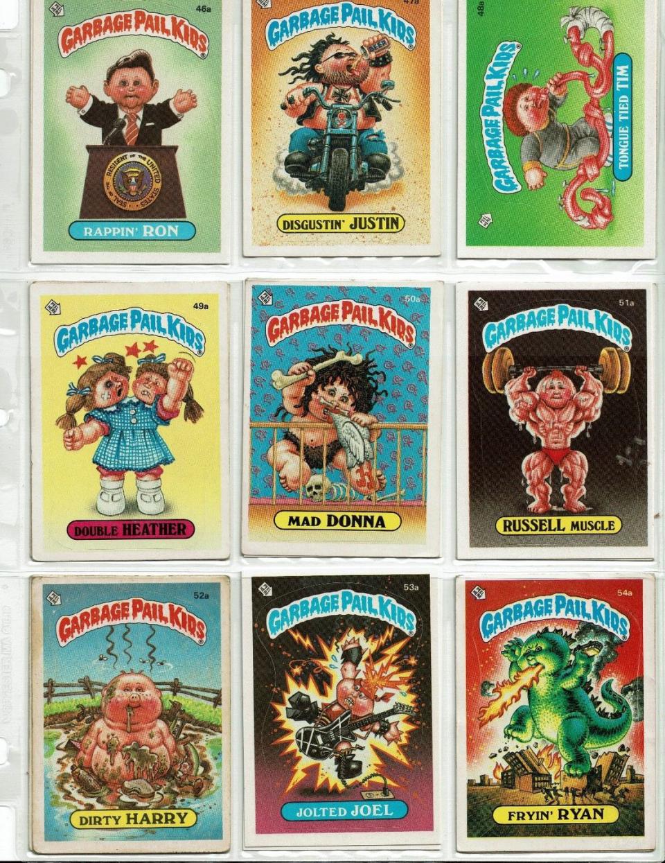 Garbage Pail Kids' Cards: $1,000 and up