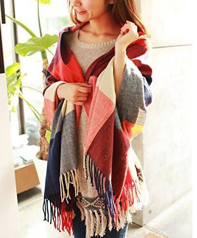 9) Women's Fashion Long Shawl