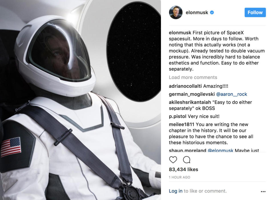 Elon Musk / Instagram