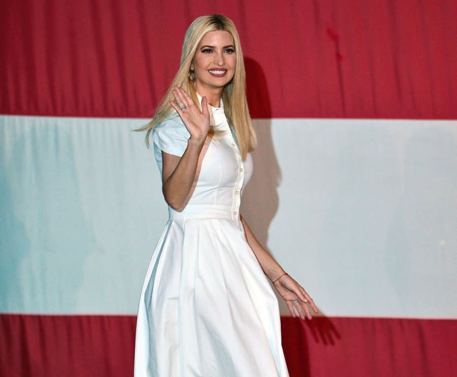 Ivanka Trump Cuts Donald Trump Jr.'s Fiancee Kimberly Guilfoyle Out of Tiffany Trump Wedding Photo 2