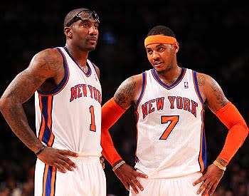 Amar'e Stoudemire and Anthony hope to deliver a championship to New York for the first time since 1973. They lost in the first round last season