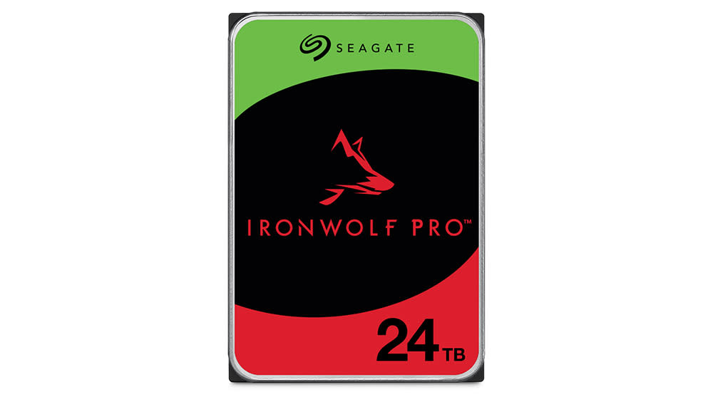  Seagate 24TB IronWolf Pro NAS HDD. 