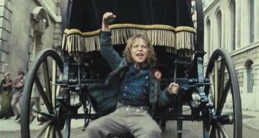 <div><p>"The way they panned over Gavroche's eyes after his death was absolutely horrible, and I still have to skip over that part whenever I rewatch the movie."</p><p>—<a href="https://www.buzzfeed.com/lunalovegood987" rel="nofollow noopener" target="_blank" data-ylk="slk:lunalovegood987;elm:context_link;itc:0;sec:content-canvas" class="link ">lunalovegood987</a></p></div><span> Universal Pictures</span>