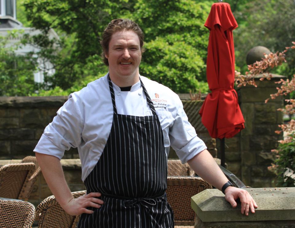 Ethan Romine, a 29-year-old Newark Catholic graduate, is the executive chef at Granville Inn.