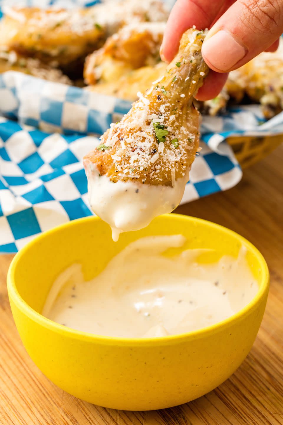 Garlic Parmesan Wings