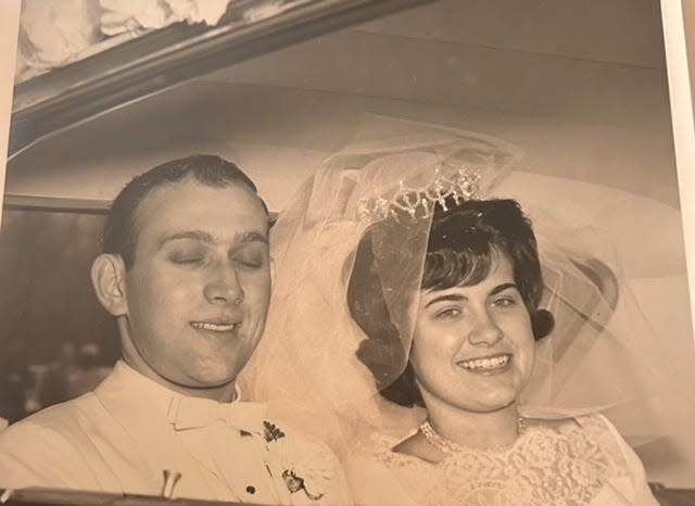 The couple in 1964