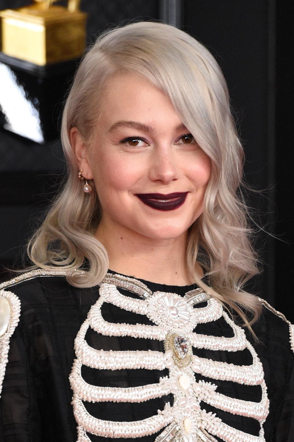 <h1 class="title">Phoebe Bridgers' Soft Goth Grammys Look Is Pitch Perfect</h1><cite class="credit">Getty Images</cite>
