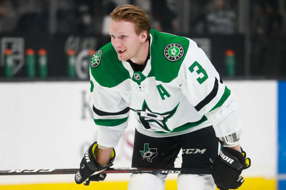 With the Stars hot in the midst of a playoff race, blueliner John Klingberg is reportedly seeking a trade away from the organization that drafted him.  (Getty)