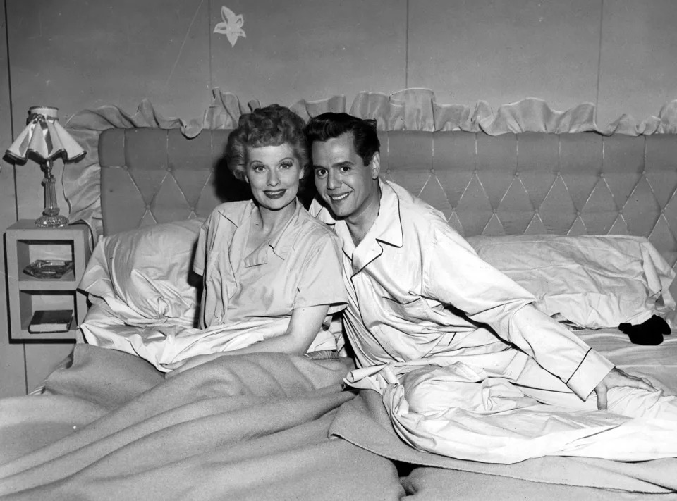 Lucille Ball and Desi Arnaz