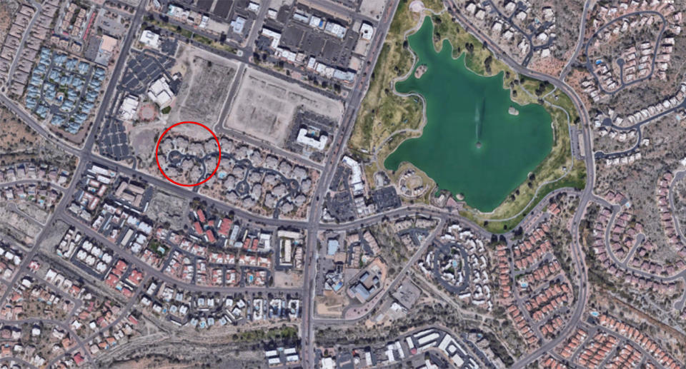 The incident took place in Fountain Hills, where Blessing was living with her son and his partner. Source: Google Maps