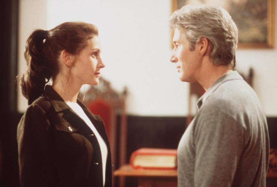 Julia Roberts and Richard Gere in ‘Runaway Bride’ (Getty Images)