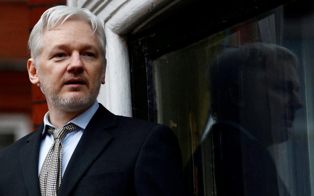 Julian Assange has been living in Ecuador's London embassy for five-and-a-half years - REUTERS