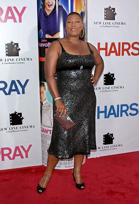 Queen Latifah at the New York premiere of New Line Cinemas' Hairspray