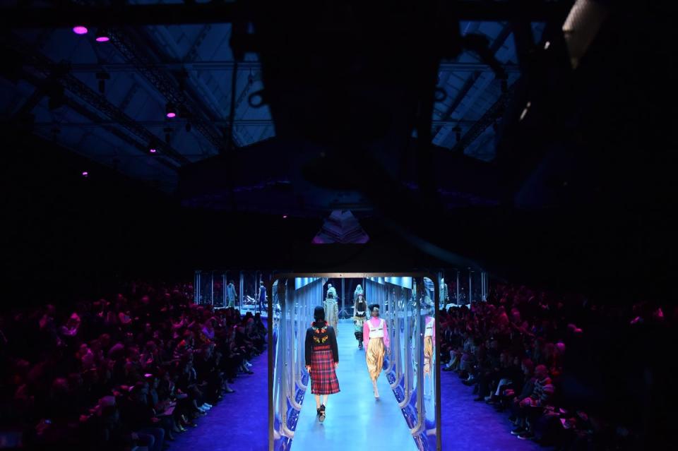 Gucci RTW AW17: Gucci RTW AW17 (AFP via Getty Images)