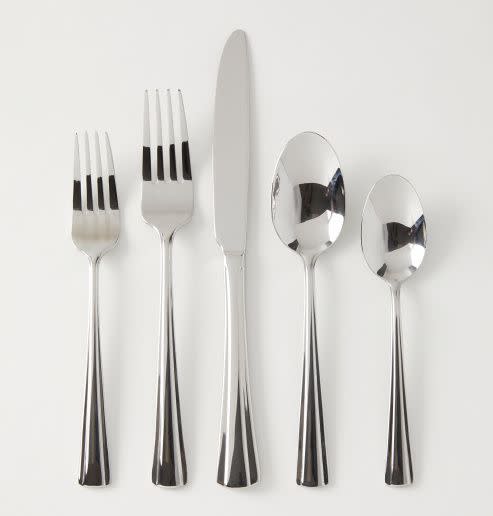 45-Piece Holtin Stainless Steel Flatware Set