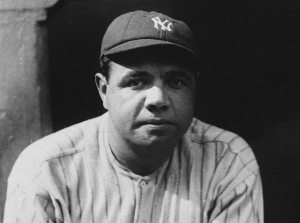 Babe Ruth’s called shot bat might be up for auction. (AP Photo)