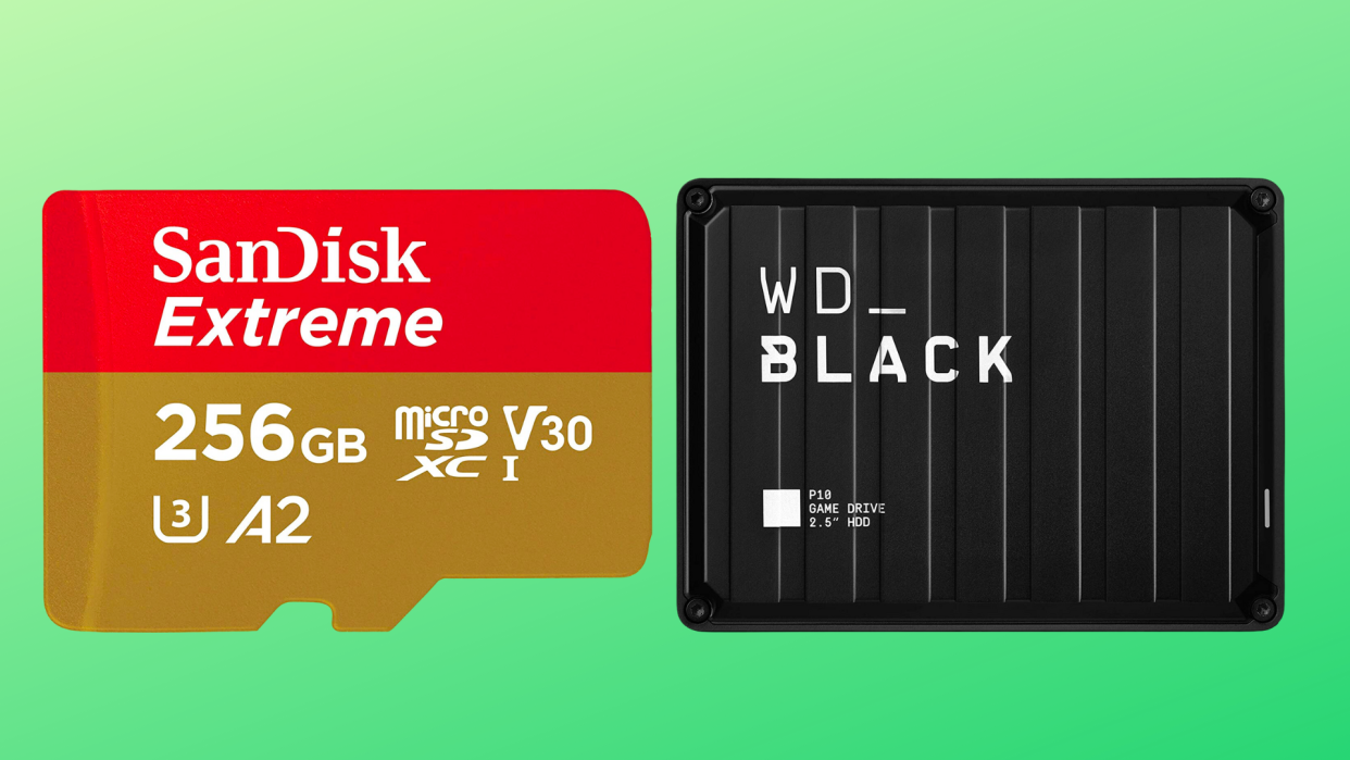 Save all your data with these amazing deals on Sandisk and WD_Black flash drives and hard drives.