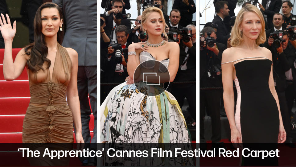 The Apprentice, Cannes Film Festival, red carpet, Bella Hadid