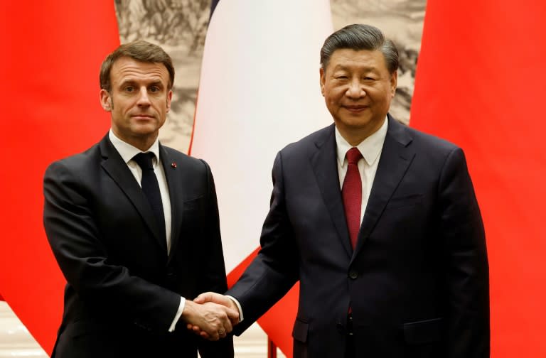 Der chinesische Präsident Xi Jinping beginnt am Montag offiziell seinen Staatsbesuch in Frankreich. Dabei stehen die Ukraine-Politik und die Handelsbeziehungen im Vordergrund. (Ludovic MARIN)