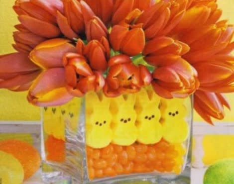 Floral Peeps Centerpiece 